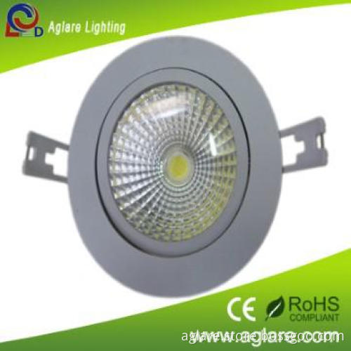 Hot sale COB 5W/10W/15W option LED downlight